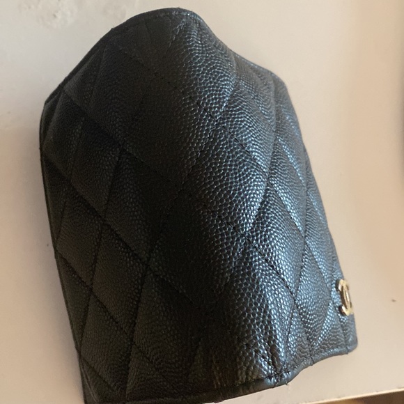 Authentic Chanel Black Caviar ID/card case - Picture 2 of 4